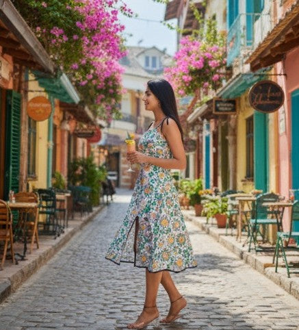 Lora Floral Dress