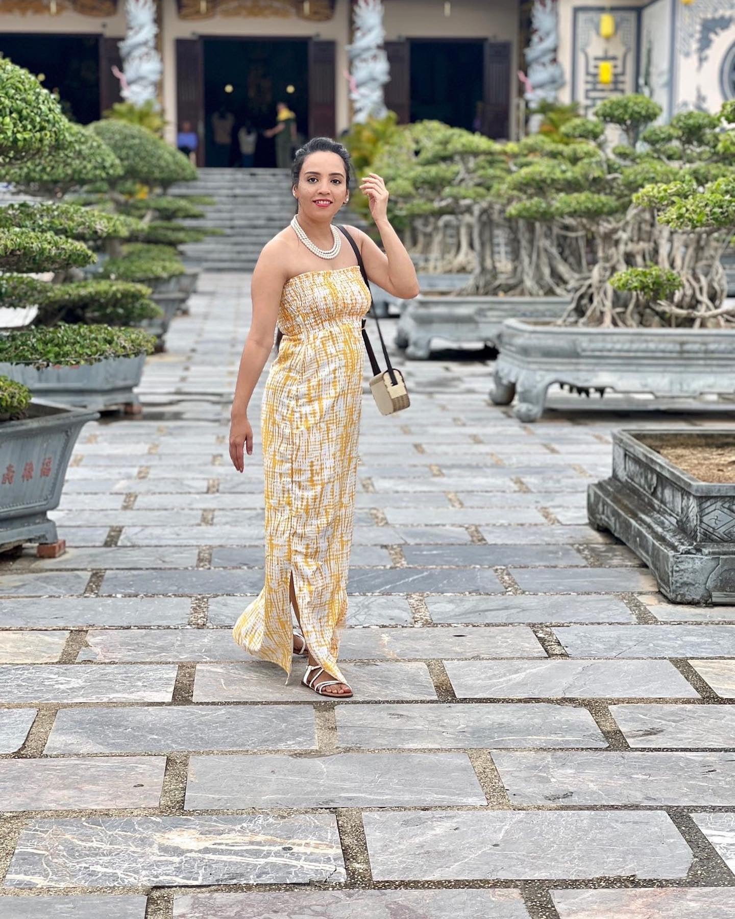 Tie-Dye Maxi Dress