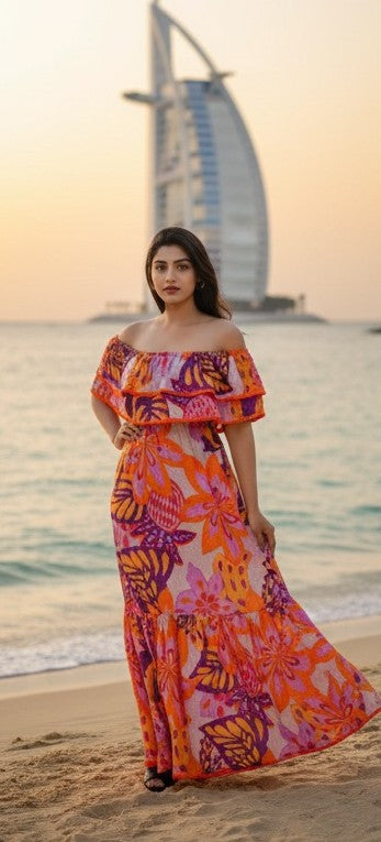 Colourblind Maxi Dress