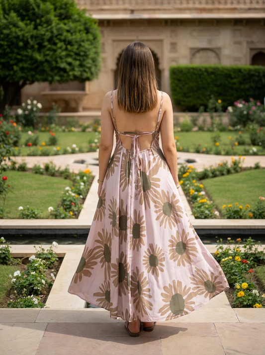 Daisy Backless Dress