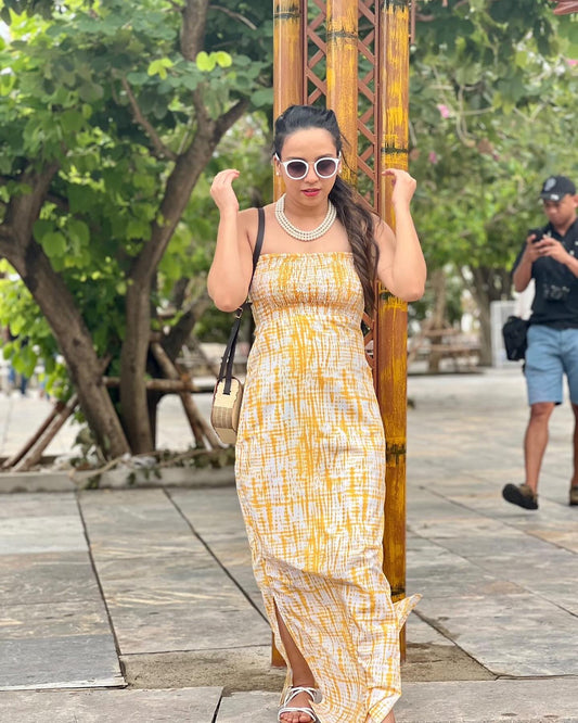 Tie-Dye Maxi Dress