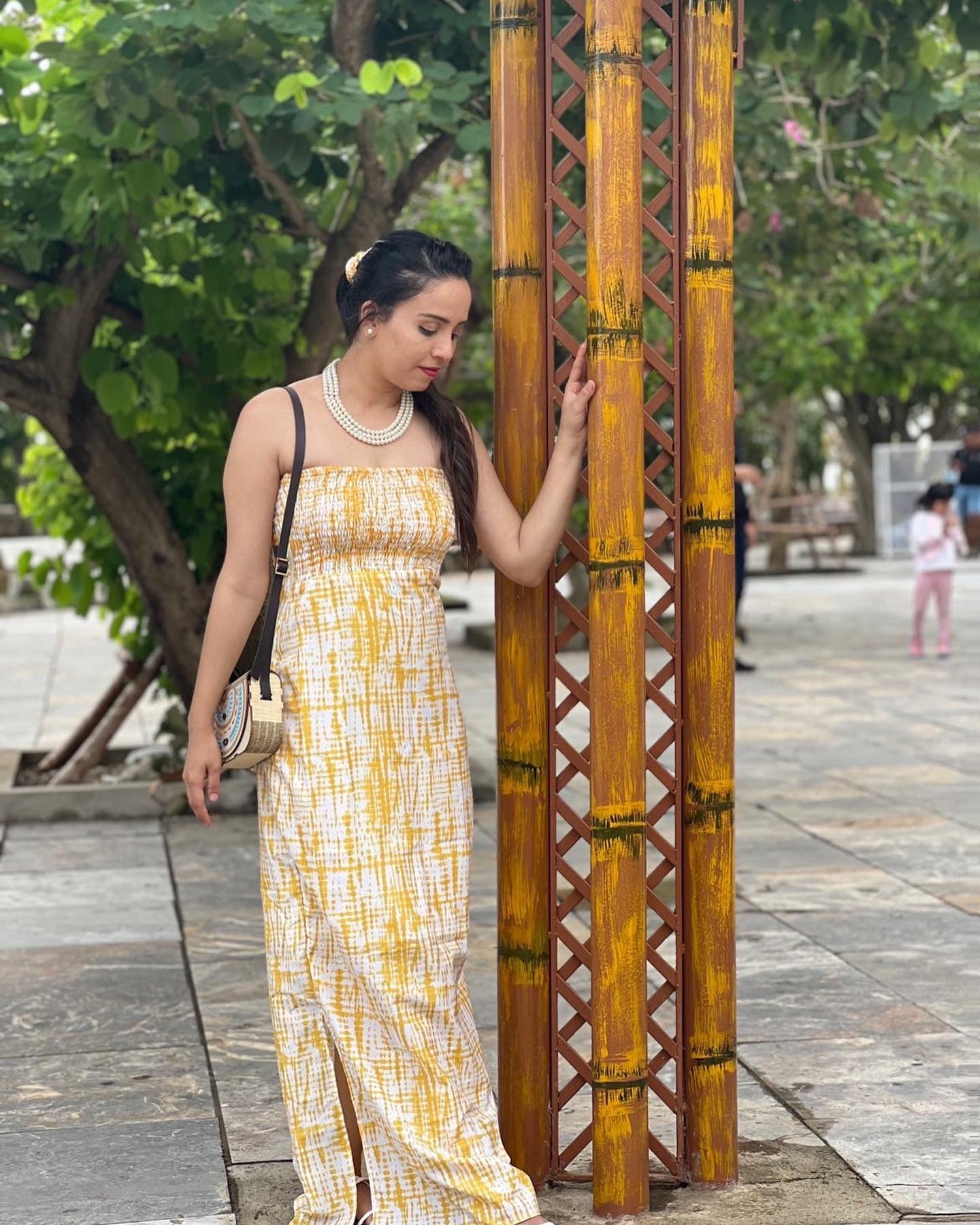 Tie-Dye Maxi Dress