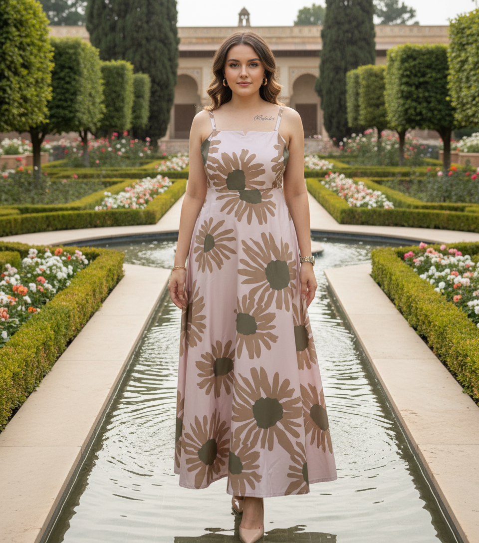 Daisy Backless Dress