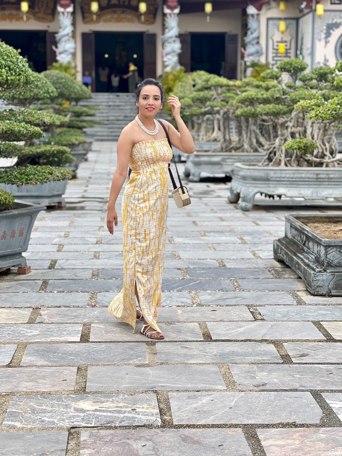 Tie-Dye Maxi Dress