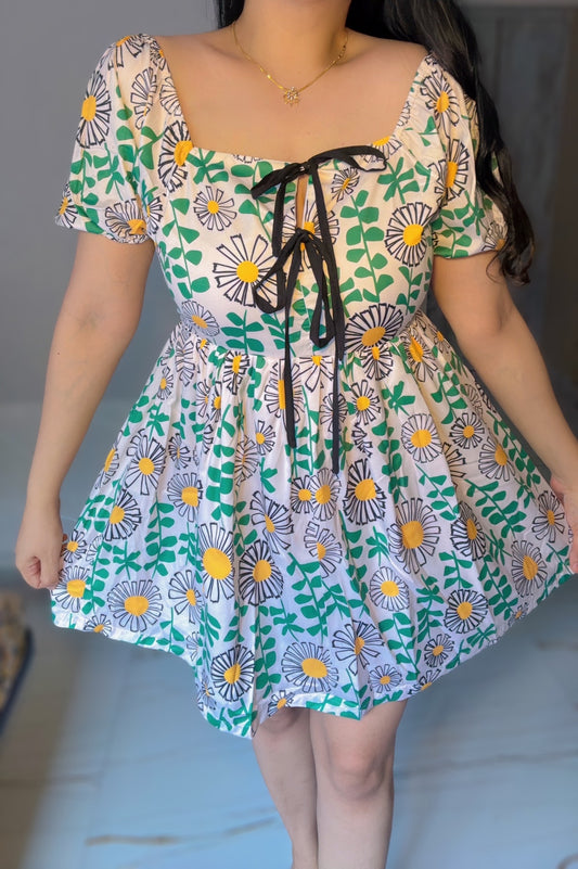 Back Bloom (Backless) Dress