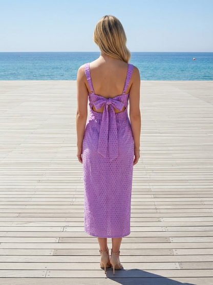 Lavendar (Backless) Dress