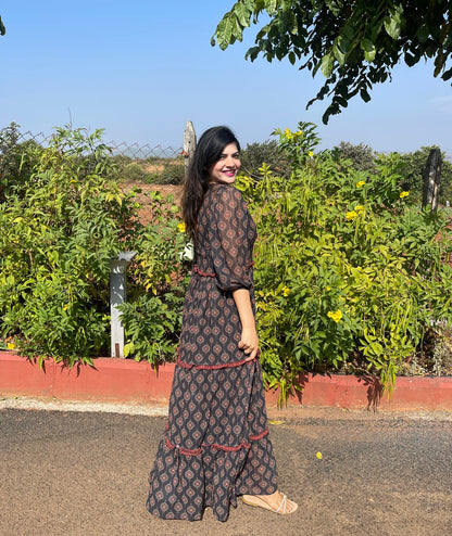Aaliya Butta Maxi Dress