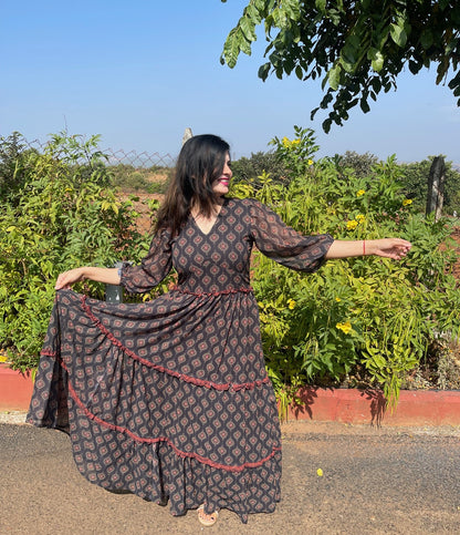 Aaliya Butta Maxi Dress