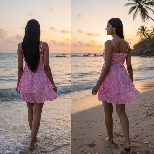 Pretty Pink Mini Dress